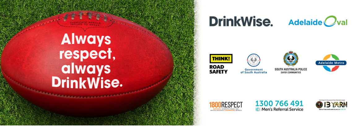 Always respect, always DrinkWise - Gather Round