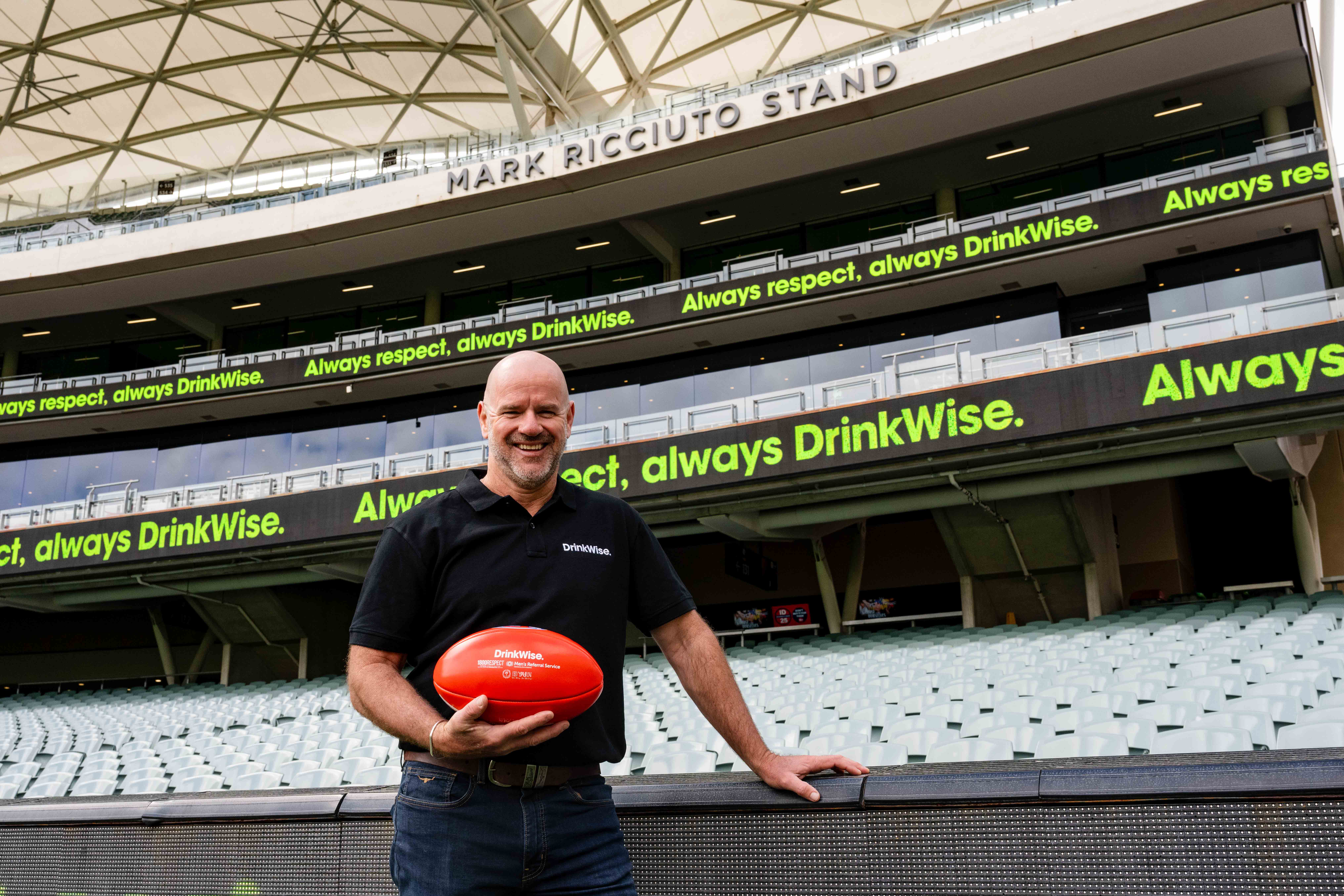 Brownlow Medallist and dual premiership player and captain Mark Ricciuto 