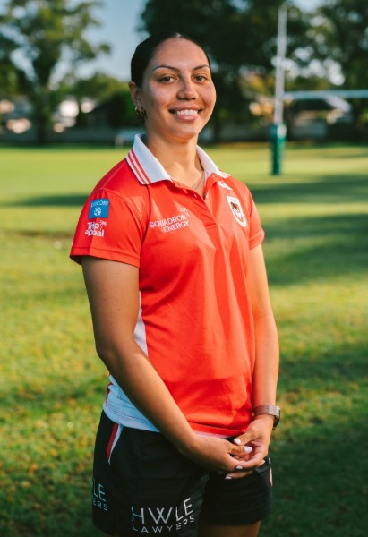 NRLW St George Illawarra Dragons player Montaya Hudson