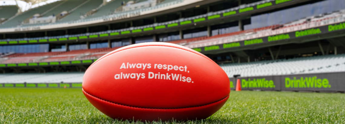 Gather Round - AFL - Always respect, always DrinkWise